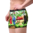 thumbnail image 2 of Lsque Pikmin Pattern Men’s Total Support Pouch Boxer Briefs, X-Temp Cooling, Moisture-Wicking Underwear, Regular, Long-leg and Trunk-X-Large, 2 of 7