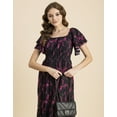 thumbnail image 5 of Moomaya Printed Long Dress For Women, Chic Resort Wear Maxi Dress, 5 of 9
