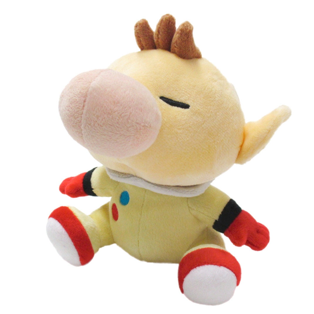 Set Of 2 10" Red Bulborb Chappy Pikmin And 6'' Pikmin Captain Olimar Plush Doll 