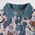 thumbnail image 7 of Western Baby Boy Summer Clothes 0 3 6 12 18 Months Cow Print Short Sleeve Polo Romper Bodysuit One Piece Jumpsuit Outfits Kaprioy Boys Graduation Outfit, 7 of 7