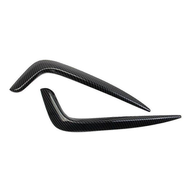 For 2022+ Front Fog Light Lamp Cover Eyebrow Eyelid Garnish Streamers Outer Foglight Trim