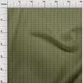 thumbnail image 2 of oneOone Cotton Silk Olive Green Fabric Deer & Fox Face Cartoon Dress Material Fabric Print Fabric By The Yard 42 Inch Wide, 2 of 4