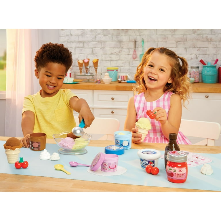 Free Shipping! Little Tikes Creative Chefs Ice Cream Kit with Make