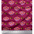 thumbnail image 1 of Soimoi Tissu Poly Georgette Ballon & Hedgehog Imprimé pour Enfants par Yard 52 Pouces de Large, 1 of 3