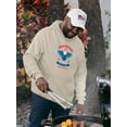 thumbnail image 2 of Independence Day Eagle Hoodie Men -Image by Shutterstock, Male Large, 2 of 4