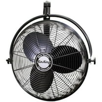 Air King 9020 1/6 HP Industrial Grade Wall Mount Fan, 20-Inch,Black
