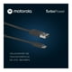 thumbnail image 2 of Cable tipo C a USB-A MOTOROLA 2 metros carga rápida y datos, 2 of 7