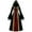Red, variant on S LUKKC LUKKC Medieval Dress forWomen Victorian Era Long Sleeves High Waist Goth Long Dress Renaissance Princess Costume Dress with Hood forEvening Party Cosplay