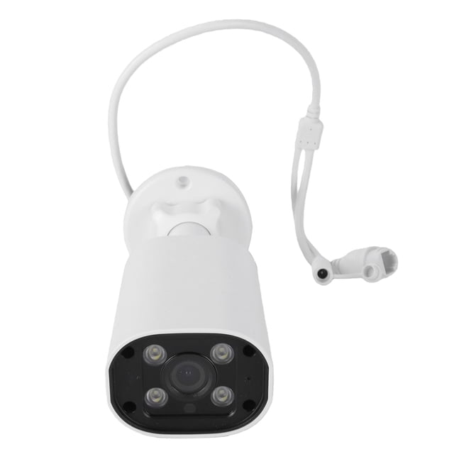 Cámara De Vigilancia De 4mp Y 4MP, Detección Humana IA, Color 4K, Ultra HD, PoE, Cámara De Seguridad IP66 A Prueba De Agua Para Exteriores E Interiores
