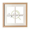 thumbnail image 1 of Ambiguous Contraire Confiance Tromperie Cadre Mur Table Affichage 4 Ouvertures Image, 1 of 3