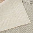 thumbnail image 5 of CAMILSON Bordered Non Shedding Easy-Cleaning Indoor Outdoor Easy Jute Rug Bone 2x7, 5 of 8