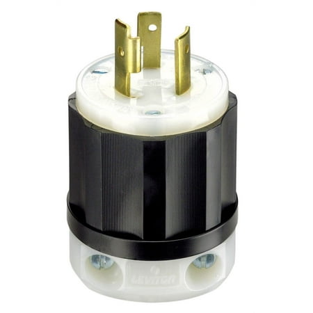 Leviton 2321 NEMA L6-20P 20 Amp 250 Volt Twist Lock Plug