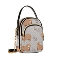 thumbnail image 7 of FORMRS Crossbody Bag for Women Quilted Travel Shoulder Cell Phone Purse with Chain Strap Handbag, Cartoon Bear, 7 of 7
