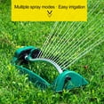 thumbnail image 4 of Hevirgo Automatic Lawn Sprinkler 15 Holes Design 4 Modes Adjustable Leak Resistant Simple Installation Garden Yard Water Sprinkler, 4 of 7
