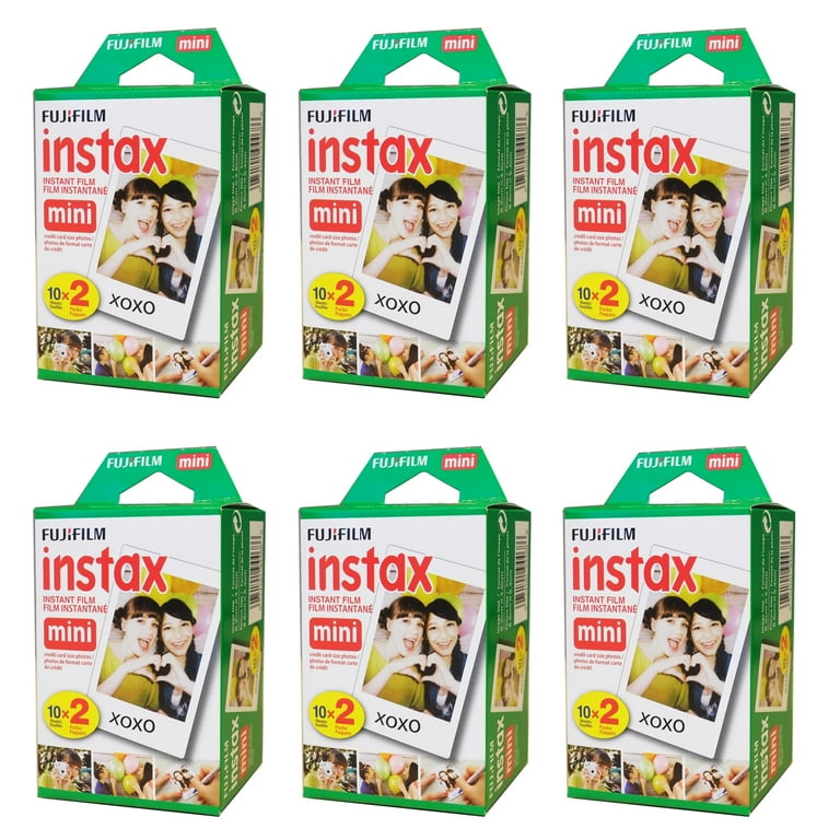 Fujifilm Instax Mini Instant Film 2x10 6 Packs (120 Shots