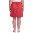 thumbnail image 4 of Turtle Bay New York Women's Pull on Skort in Twill with Elastic Waist and Front Pockets, 4 of 7