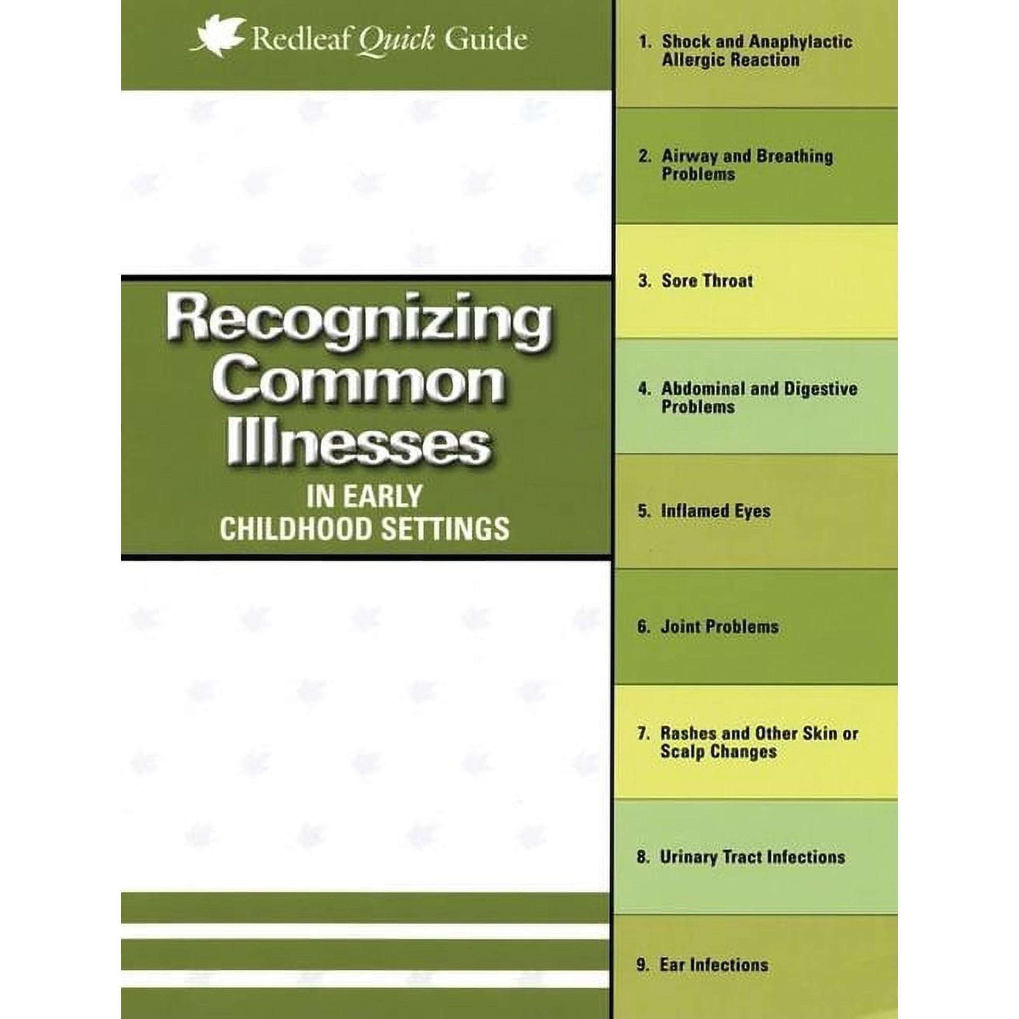 Recognizing Common Illnesses in Early Childhood Settings
