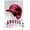Premium Poster & Push Pin Bundle, variant on MLB Los Angeles Angels - Drip Helmet 22 Wall Poster, 14.725" x 22.375"