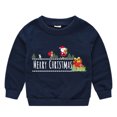 thumbnail image 2 of Godderr Kids Girls Christmas Sweatshirts Printed Sweatshirts Pullover Autumn Winter Classic Long Sleeve Coats for Toddler Baby 2-8Y, 2 of 5