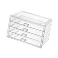 thumbnail image 4 of Organizador de cajones de acrílico, estuche para accesorios para el cabello, contenedor de cosméticos multicapa 4 niveles, 4 of 9