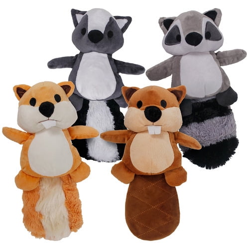 PLUSH WOODLAND ANIMALS 12 PLUSH WOODLAND ANIMALS 12