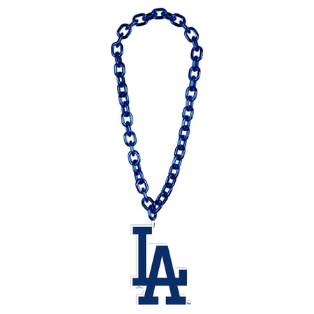 WinCraft Los Angeles Dodgers Big Chain Logo Necklace WinCraft Los Angeles Dodgers Big Chain Logo Necklace