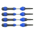 thumbnail image 3 of Vxl 4 Pcs Rear Drive Shaft Steel Driveshaft CVD Replacement for Trax Slash Rustler Hoss Stampede VXL 4X4 1/10 Remote control Car, 3 of 6