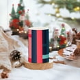 thumbnail image 2 of Yayeee Flameless Candles with Remote Flickering Battery Operated Multi Color Changing, Navy Blue Stripes, 2 of 7