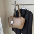 thumbnail image 5 of Bolso de mano de gran capacidad para mujer, bolso de hombro informal y versátil, bolso de clase para estudiantes universitarios, verano 2024, 5 of 5