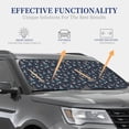 thumbnail image 7 of Picia Sailboat And Seagull 2 Piece Car Windshield Sun Shade Foldable | Foldable Sun Shield for Front Window Blocks UV Rays and Keeps Your Vehicle Cool-Medium, 7 of 7
