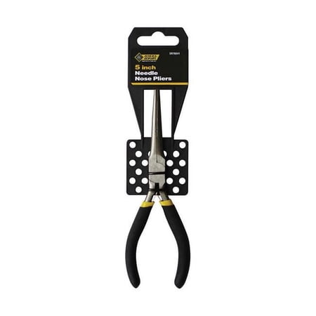 UPC: 0843518087510 | Steel Grip 2796274 5 in. Carbon Steel Multicolored Needle Nose Pliers