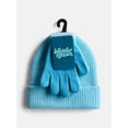 thumbnail image 2 of Wonder Nation Kids' Beanie Hat and Gloves Set, 5- Piece, 2 of 4
