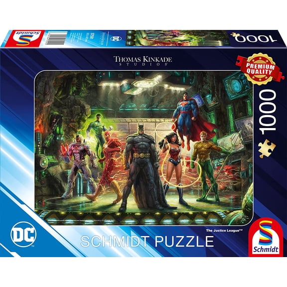 Thomas Kinkade The Justice League 57591 Jigsaw Puzzle, 1000 Pieces, Regular Schmidt Spiele