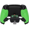 thumbnail image 7 of eXtremeRate Green Rubberized Grip Paddles Kit Upgrade Board & Back Shell Buttons for PS5 Controller BDM-030/040, 7 of 7
