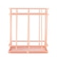 thumbnail image 3 of Organizador de cestas, cesta de almacenamiento de hierro de oro rosa, cesta de almacenamiento de hierro, cesta de almacenamiento de uso conveniente, 3 of 9