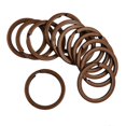 thumbnail image 2 of Paquete de 2-3 llaveros de 12 piezas, anillos planos partidos de 28 mm, conectores de anillos de salto para manualidades 28mm, 2 of 8
