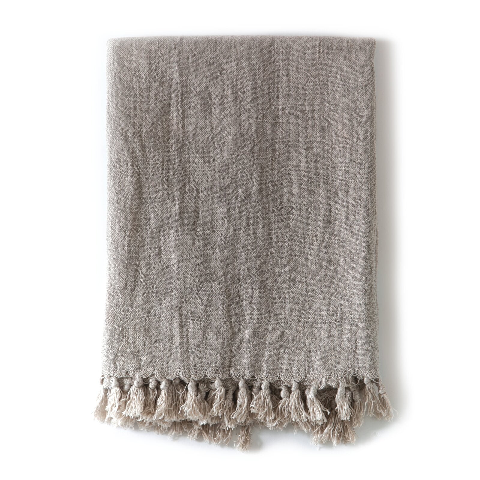 Montauk Linen Throw Overall Product Weight 5 lb. Machine Washable Walmart