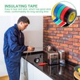 thumbnail image 3 of Miangastore 10pcs Electrical Tapes Colored Electric Tape Waterproof Black Electrical Tasks, 3 of 8