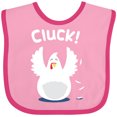 thumbnail image 3 of Inktastic Chicken Barnyard Farm Cluck Boys or Girls Baby Bib, 3 of 4