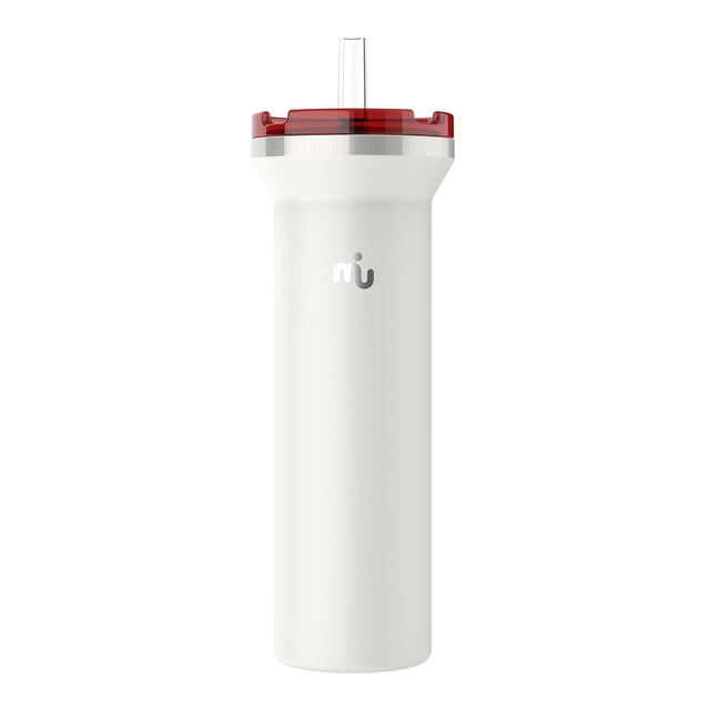 miniku Vaso Termico Tikcup Beige 1080 Ml Acero Inoxidable Con Soporte Para Celular