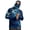 D, variant on BRGZLK Men Sun Jacket Summer Fashion Print Long Sleeve Lightweight Breathable Sun Protection Hooded Top with Face Cover D M