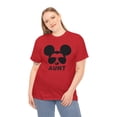 thumbnail image 4 of Holiday Disney Aunt Family Matching T-shirt for women, 4 of 4