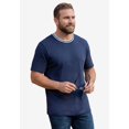 thumbnail image 2 of KingSize Men's Big & Tall Double-Tipped T-Shirt, 2 of 6