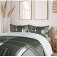 thumbnail image 6 of Ambesonne Taupe Duvet Cover Set, Cubes Modern Abstract, 2-Calking, Pale Grey Taupe Green, 6 of 7