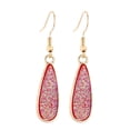 thumbnail image 1 of Qarigey 1 par de pendientes colgantes en forma de gota de agua, accesorios de joyería, suministro a juego de ropa, gota de oreja de aleación clásica Ropa, zapatos y accesorios Miscelánea Rojo Qarigey AP009625-01B, 1 of 6
