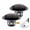 Matte Black, variant on Bathroom Sink Drain Stopper with Hair Catcher ,Chrome Universal 2-in-1 Pop up Brass Sink Stopper Plug Strainer ,Fits 1-1/8" to 1-1/2" Drain Holes ,2 pack