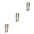thumbnail image 3 of Sonducket 1 par de medias por encima de la rodilla para mujer, calcetines ajustados de punto, medias para mujer Type1 NO1, 3 of 6