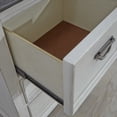 thumbnail image 6 of Liberty Furniture Industies, INC Queen Panel Bed, Dresser & Mirror, Chest, Night Stand - White w/ Charcoal Tops, 6 of 17