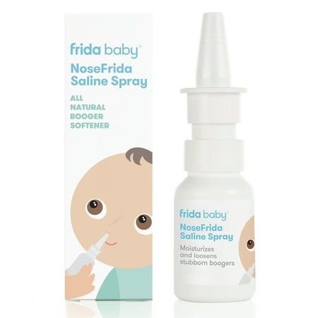 UPC: 0851877006042 | Frida Baby NoseFrida Saline Spray Saline Nasal Spray to Soften Nasal Passages for Use Before NoseFrida The SnotSucker Saline Spray 1.7oz