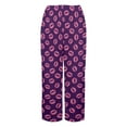 thumbnail image 4 of Ladies Sleeping Pajama Pants - Pink Lips - Women's Pajamas - XL, 4 of 5